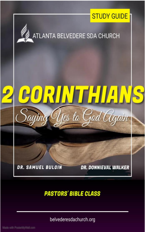 Bible Study – 2nd Corinthians
