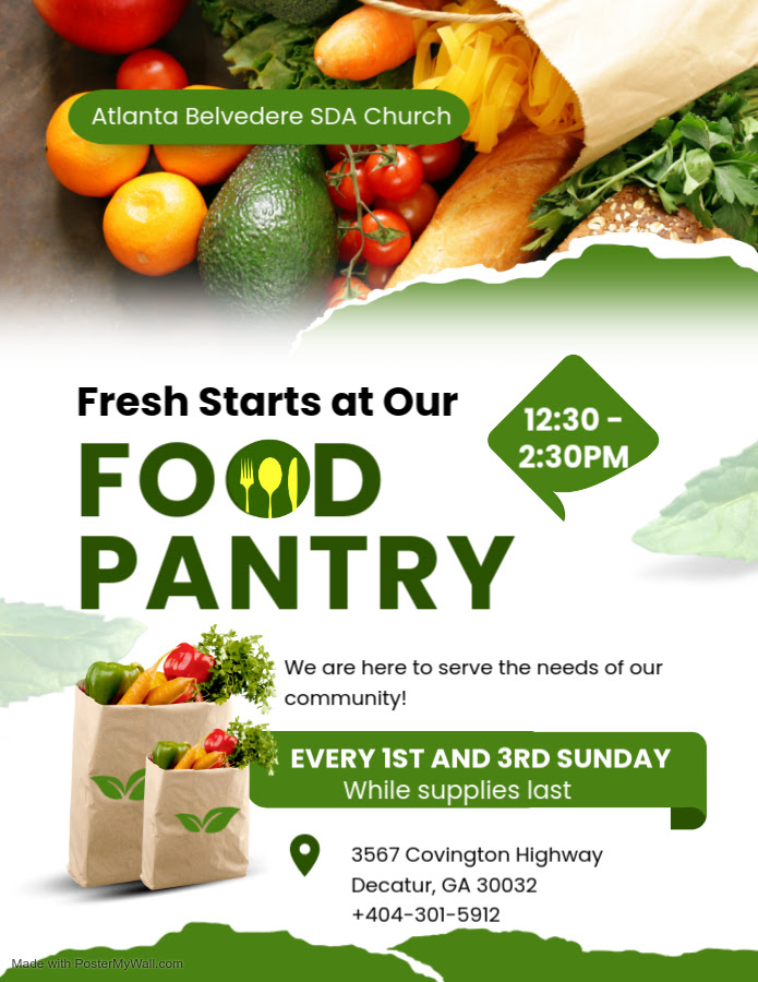 Belvedere’s Food Pantry