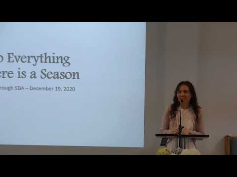 “To Everything There is a Season” by Sandy Workman (12/19/20)