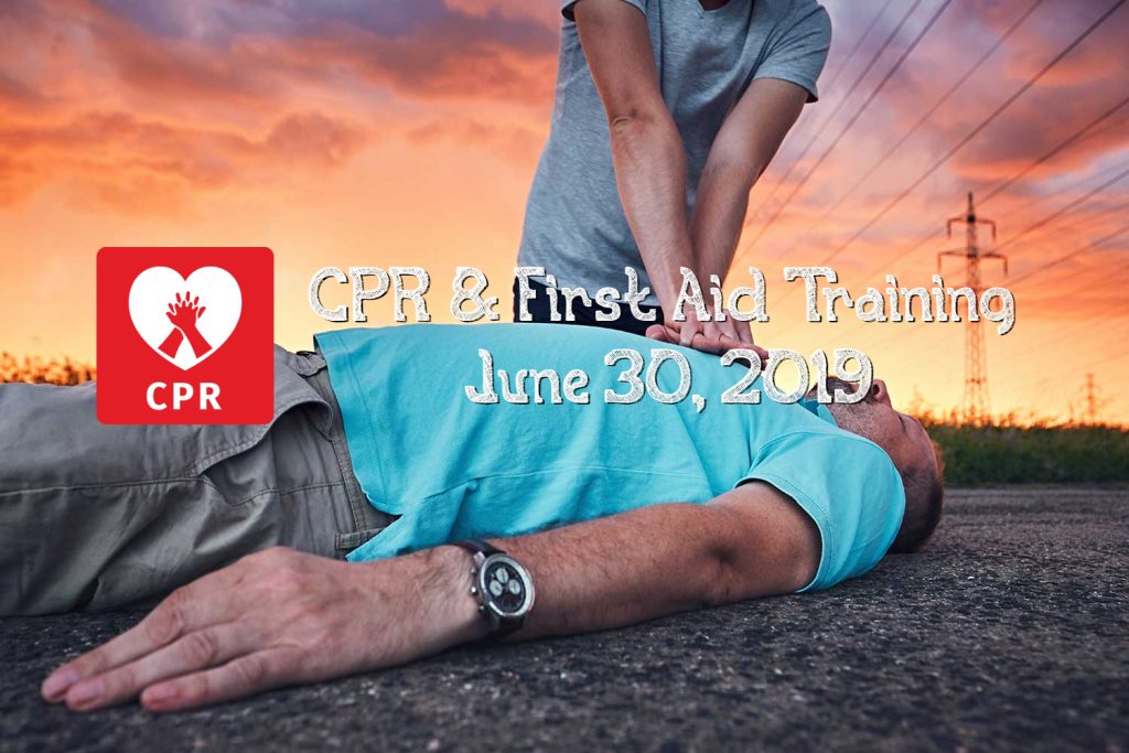 CPR & First Aid Training June 30