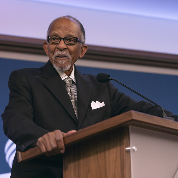 Alvin Kibble, NAD VP, shares a devotional thought on Monday, Nov. 4, 2019, during the NAD Year-End Meeting.