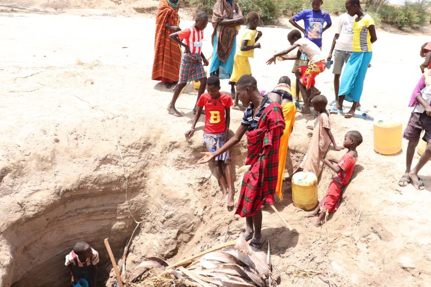 Water wells serve children and community members. Photo: &copy; 2022 ADRA | Horn of Africa