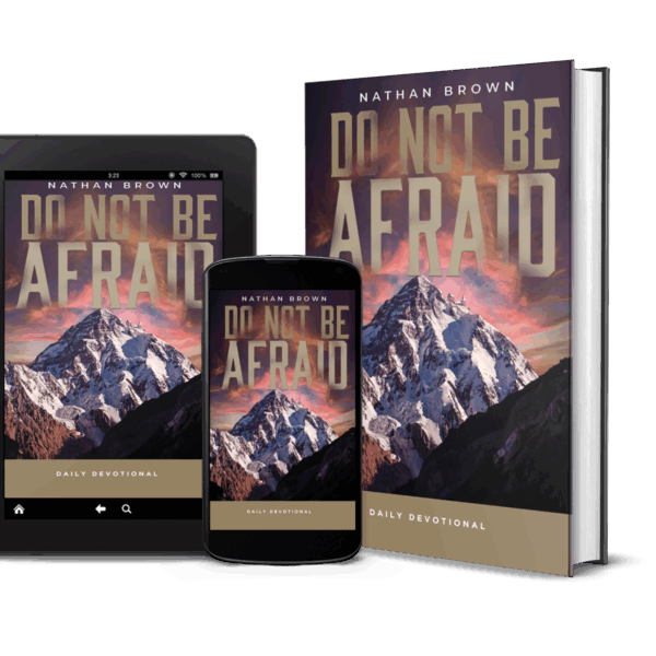 Devotional book "Do Not Be Afraid" in print and digital formats