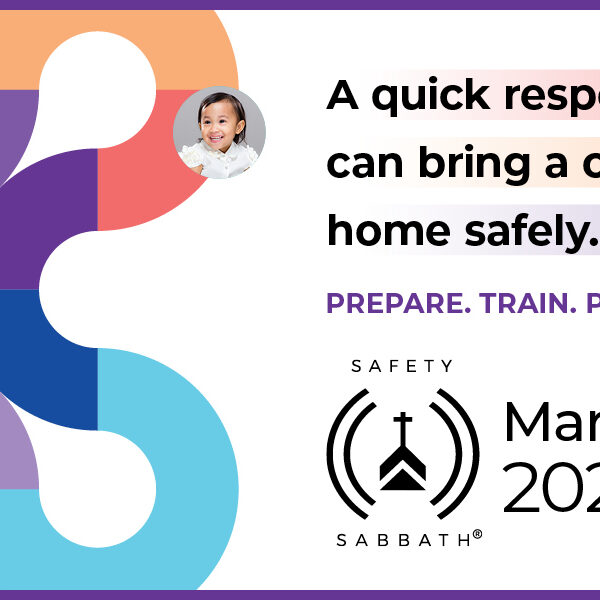 Flyer for Adventist Risk Management's 2025 Safety Sabbath