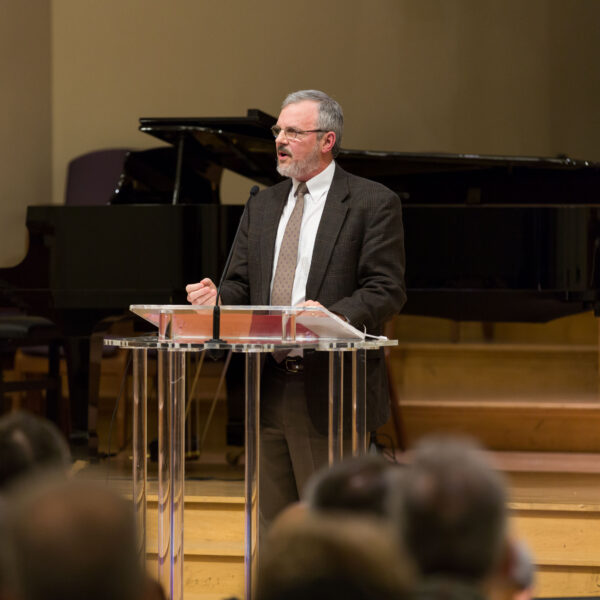 Kevin J. Vanhoozer, research professor of systematic theology at Trinity Evangelical Theological Seminary in Deerfield, Illinois, was the symposium’s keynote speaker, photo credit: Shiekainah Decano
