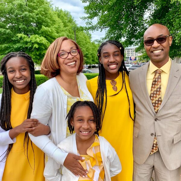 Zsakeba Henderson and her family