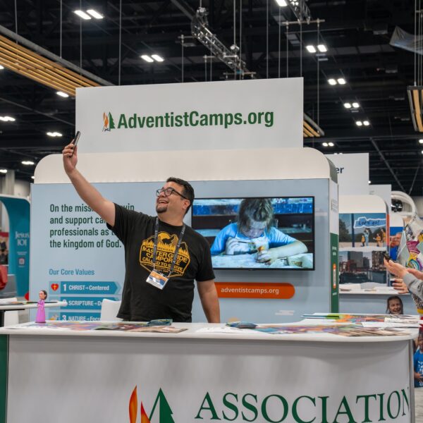 Camps exhibit booth