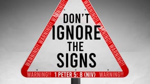 Warning!! Don’t Ignore The Signs