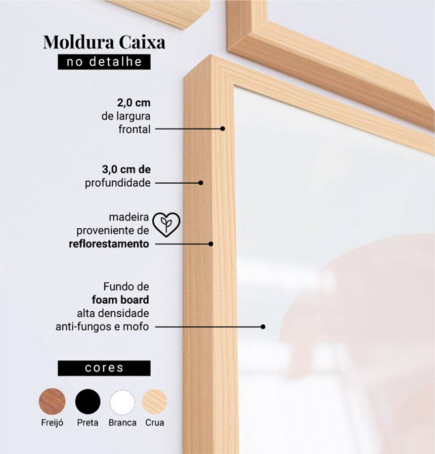 Descrição da Moldura Caixa