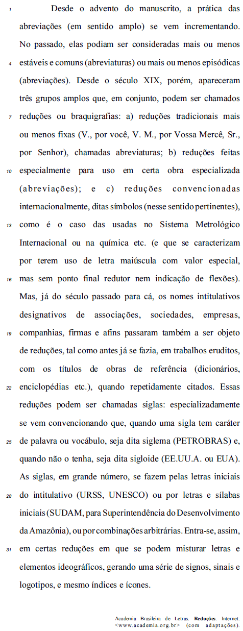 Simulado TRE-PI | Analista Judiciário – Taquigrafia B