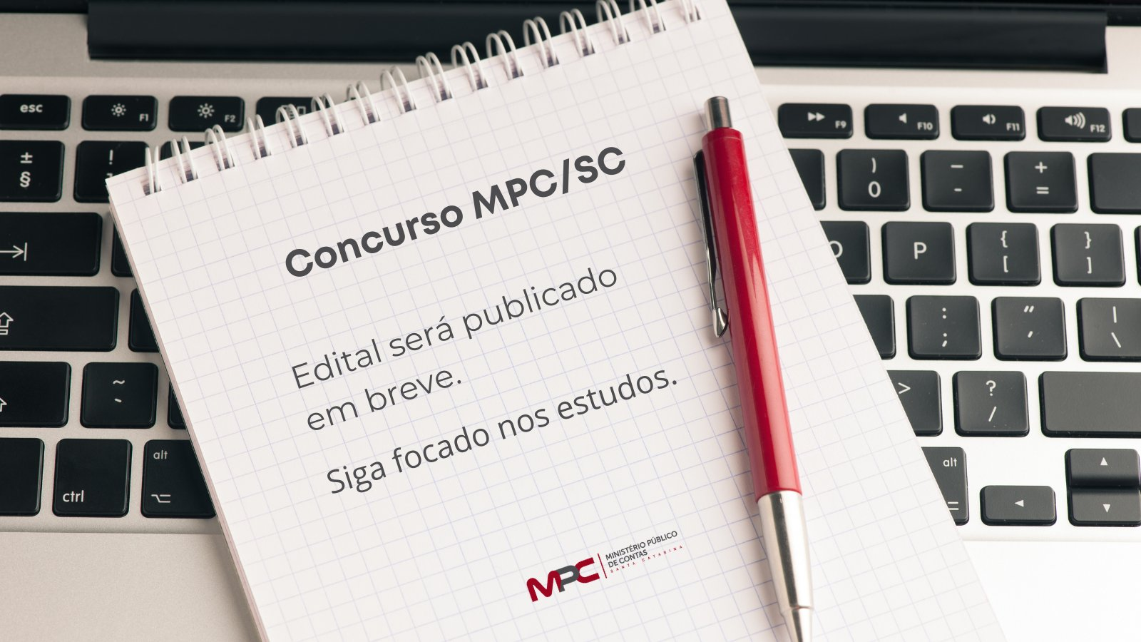 Concurso MPC SC, saem editais com 87 vagas; níveis médio e superior. - Anotação Concurso MPC