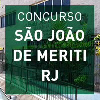 Concurso São João de Meriti RJ, banca mantém previsão de edital. - Logo divulgação Concurso