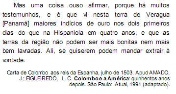 Prova História da América Latina para o Enem + IMAGEM 1