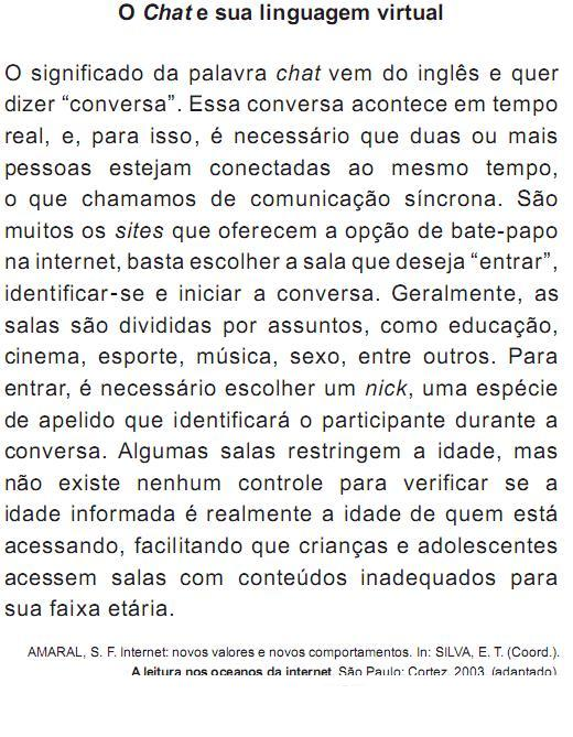 Interpretação de texto para o Enem + IMAGEM 4