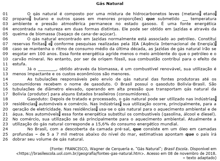 Simulado SULGÁS + TEXTO 1