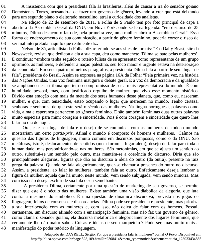 Simulado UNILAB + IMAGEM 1