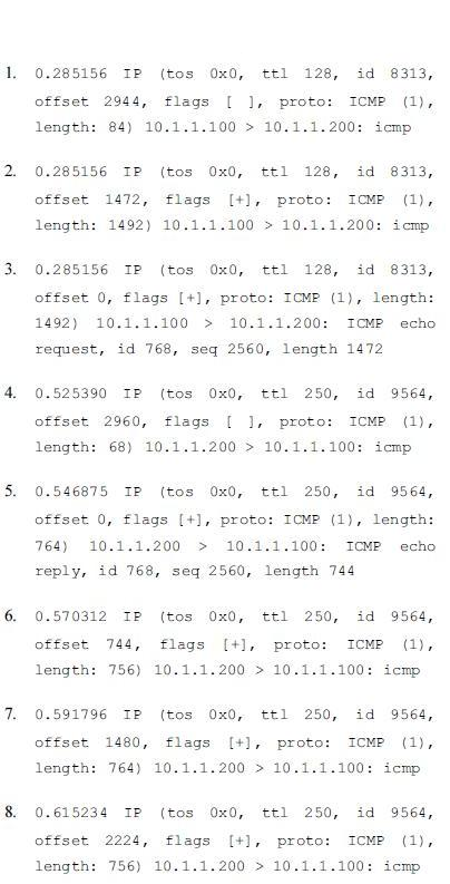 Questões de Simulado Captura de Tráfego texto 2