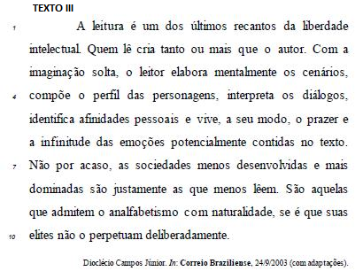 Questão 6-10 - Prova BANESE - Português 1 - Questões e Simulados - Simulado Brasil Concurso