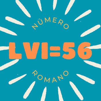 Número romano LVI