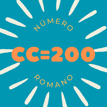 Número romano CC