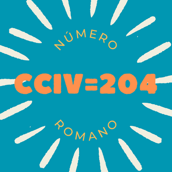 Número romano CCIV