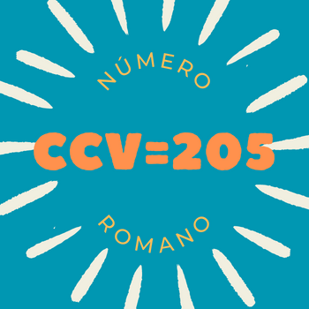 Número romano CCV