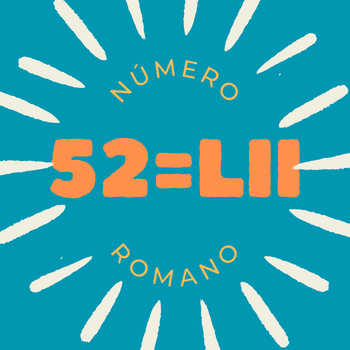 52 em número romano