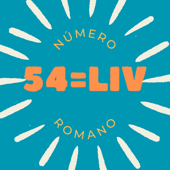 54 em número romano