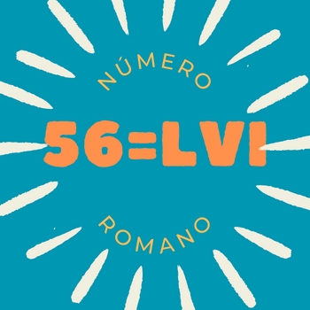 56 em número romano