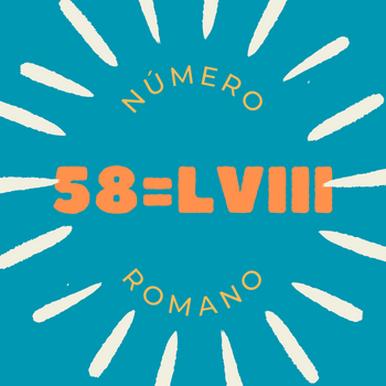 58 em número romano