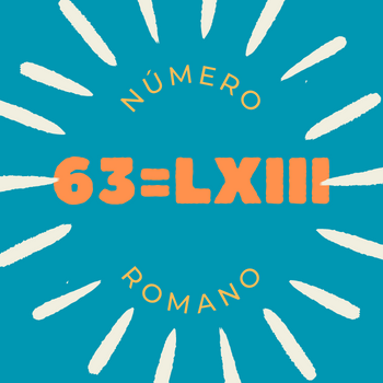 63 em número romano