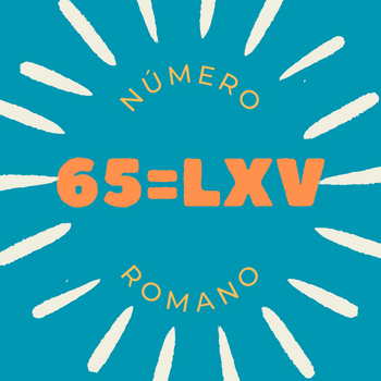 65 em número romano