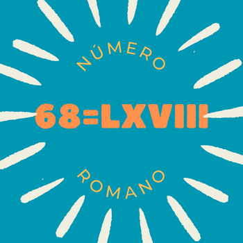 68 em número romano