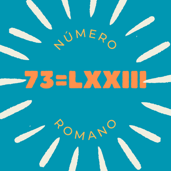 73 em número romano