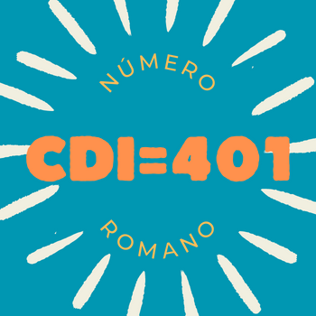 Número romano CDI