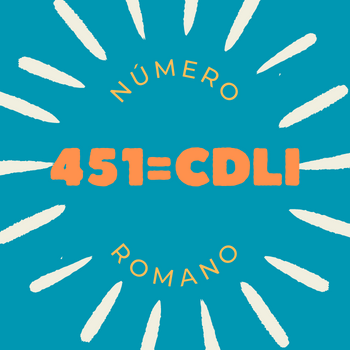 451 em número romano