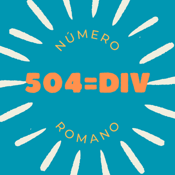 504 em número romano