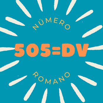 505 em número romano