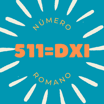 511 em número romano