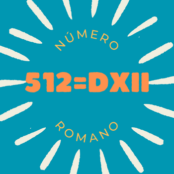 512 em número romano