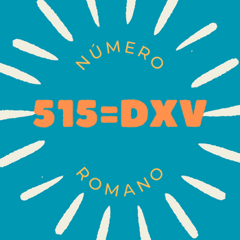 515 em número romano