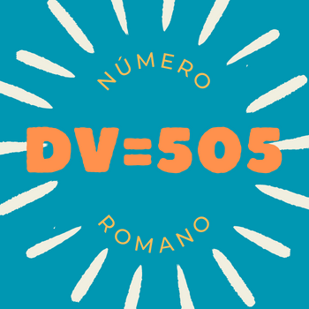 Número romano DV