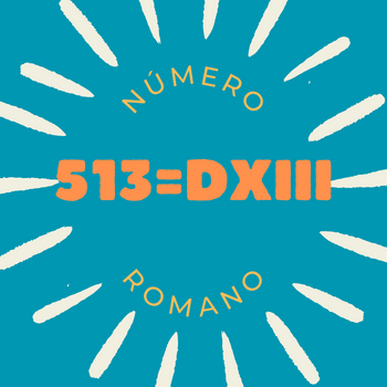 513 em número romano