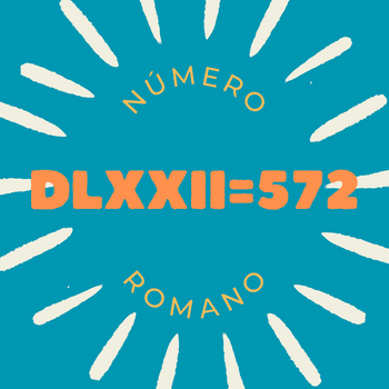 Número romano DLXXIII