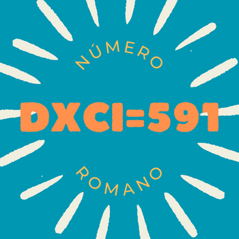 Número romano DXCI