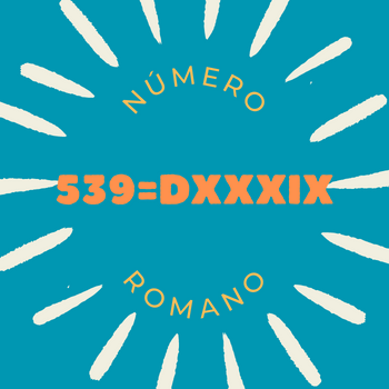 539 em número romano