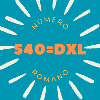 540 em número romano