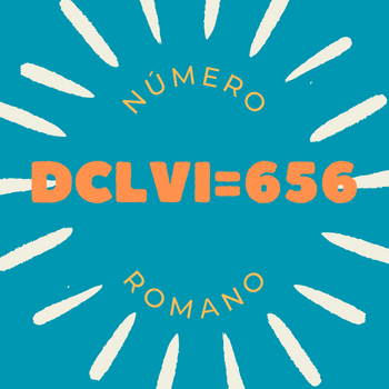 Número romano DCLVI