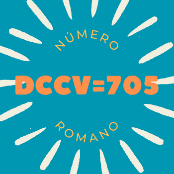 Número romano DCCV