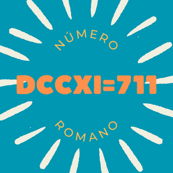 Número romano DCCXI